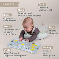 Taf Toys Tummy Time Set mirror card invites baby to explore reflections