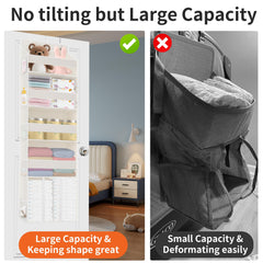 TAHAVICE large-capacity caddy holds diapers and wipes for quick changes.