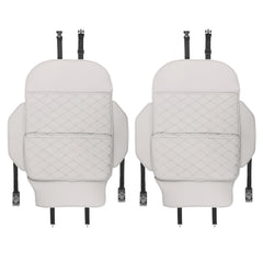 TAIKOO cream-white material closeup highlights odorless, durable fabric for daily use.