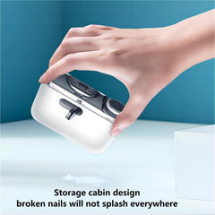 Taivoze 2-speed electric nail clipper supports gentle or fast trimming for all ages