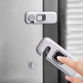 TAJAR BROS 6-pack refrigerator locks: simple set-up protects kids from cabinet doors
