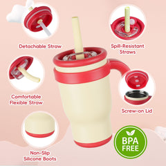 TAKYIT vacuum-insulation 14oz keeps drinks cold or warm longer