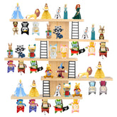 Taladad Tonie shelf wooden magnetic panel keeps Tonies securely organized with magnetic stability for easy access