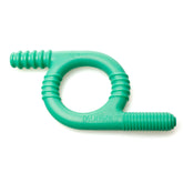 TalkTools Baby Chewy ridges green shows ridged surface for safe oral exploration and sensory play