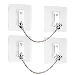 TAMDESG furniture anchors with self adhesive base secure without drilling