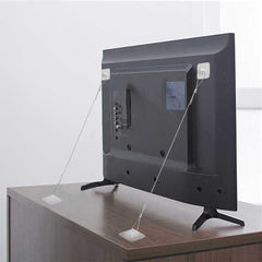 TAMDESG TV safety strap 39in on a wall for secure placement