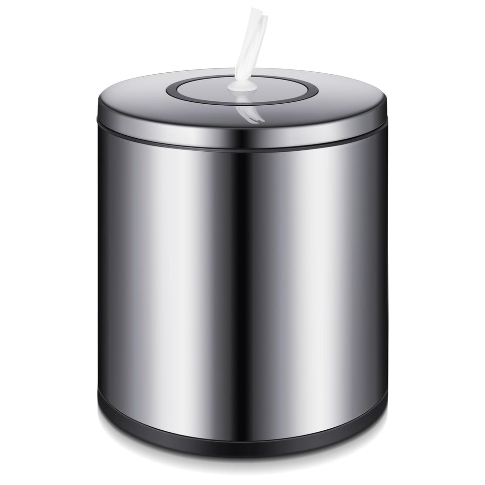 Tandefio wipe dispenser with silver finish offers sleek durability for high-traffic spaces.