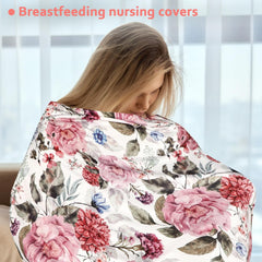 TANOFAR baby car-seat cover peony breathable for warm, comfortable shielding.