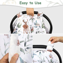 TANOFAR breastfeeding privacy cover for discreet feeding on the go.