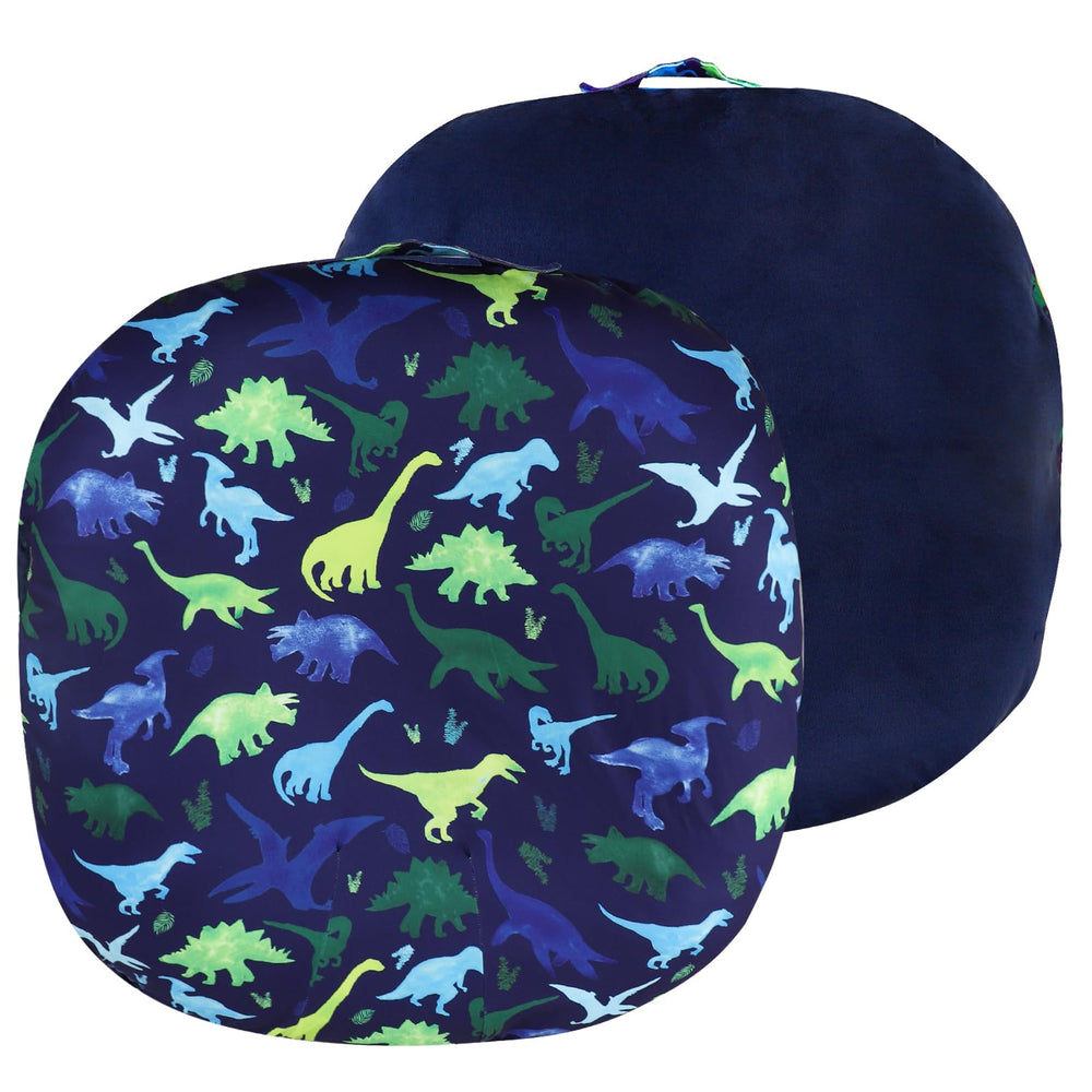 TANOFAR newborn lounger cover dinosaurs pattern closeup for playful comfy lounging