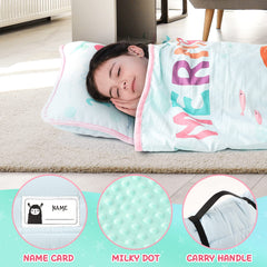 TANOSHII Mermaid nap mat fabric close-up, soft texture