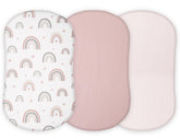Tansy Panda bassinet sheets soft fabric close-up showing plush comfort for baby