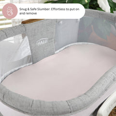 Tansy Panda machine-washable bassinet sheets for easy cleaning
