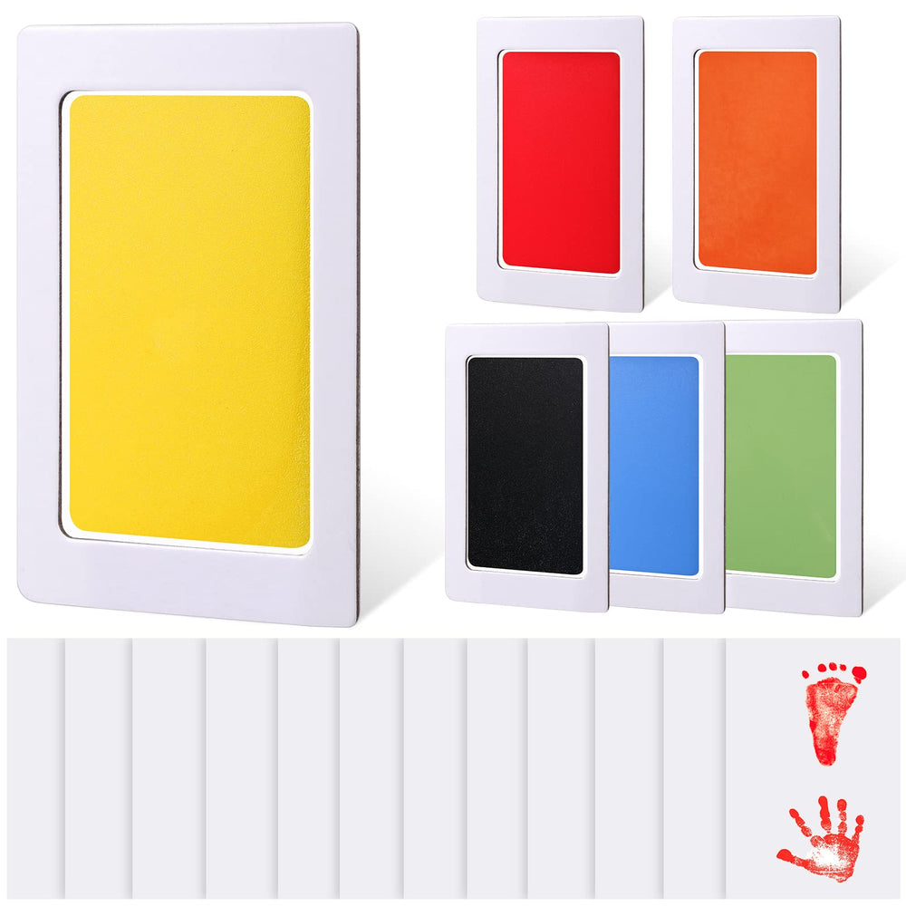 TaoBary Clean Touch Ink Pad captures baby handprints safely without ink on skin.