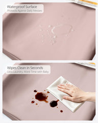 TAOCI baby changing pad raised sidewalls prevent rolling during diapering