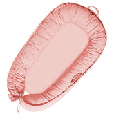 TARJODGY baby lounger pink cover for soft newborn comfort and safe lounging.