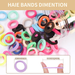 TaShow soft elastic baby hair ties gentle on delicate infant hair