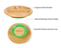 TATA AMG bamboo material close-up highlights eco-friendly, BPA-free feeding option.