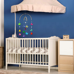 Tatuo ceiling mount wind chime demonstrates easy installation for versatile nursery decor