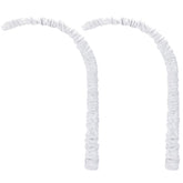 Tatuo crib mobile arm cover in white, soft fabric for gentle baby touch.