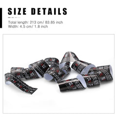 Tatuo adhesive tape close-up highlights double-sided backing for fast, secure installation.