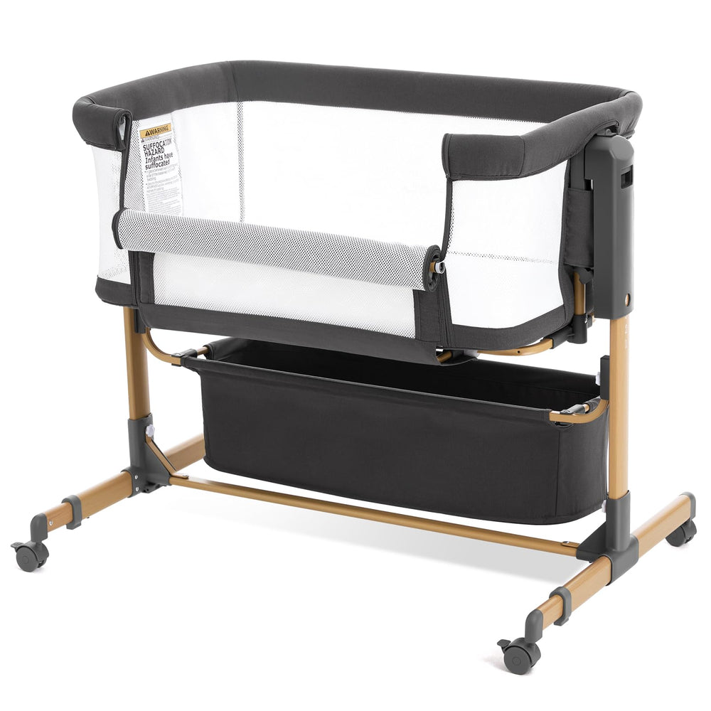 Taylengrow Baby bassinet bedside-sleeper assembly enables quick setup for safe newborn resting.