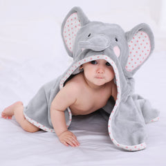 TBEZY baby hooded towel 32x24 inches ideal newborn-to-12-month use
