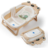 TBHAPY baby-bathub folded-design shows compact storage for small spaces and travel.