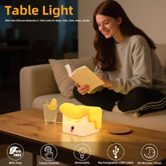Tcamp USB-rechargeable night light powered by USB cable