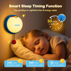 TCMOT Night Light suction-hanging option allows flexible placement.