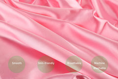 Tcmyyund satin bassinet sheet soft closeup reveals silk-like texture.