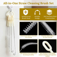 Teaaha spout and cup lid brushes reach tight corners for spotless drinkware.