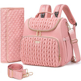 Tealari 4in1 Convertible Diaper Bag Backpack with versatile carry options for daily outings.