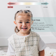 Tealbee Dreamsuit checkered fabric displays breathable, bamboo-blend comfort for everyday wear.