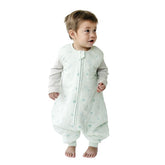 Tealbee Dreamsuit seashell front view shows cozy warmth for chilly nights.