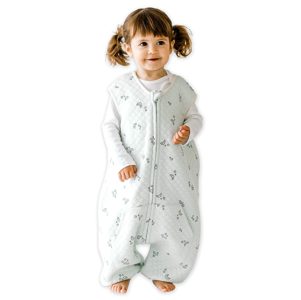 Tealbee Dreamsuit close-up shows silky bamboo rayon fabric for breathable comfort.