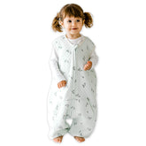 Tealbee Dreamsuit front view shows breathable bamboo blend for comfort.