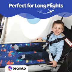 Teamko travel bed uses soft materials for gentle skin contact.