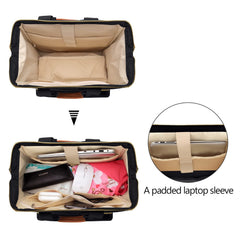 Teamoy bag adjustable shoulder straps provide hands-free carrying