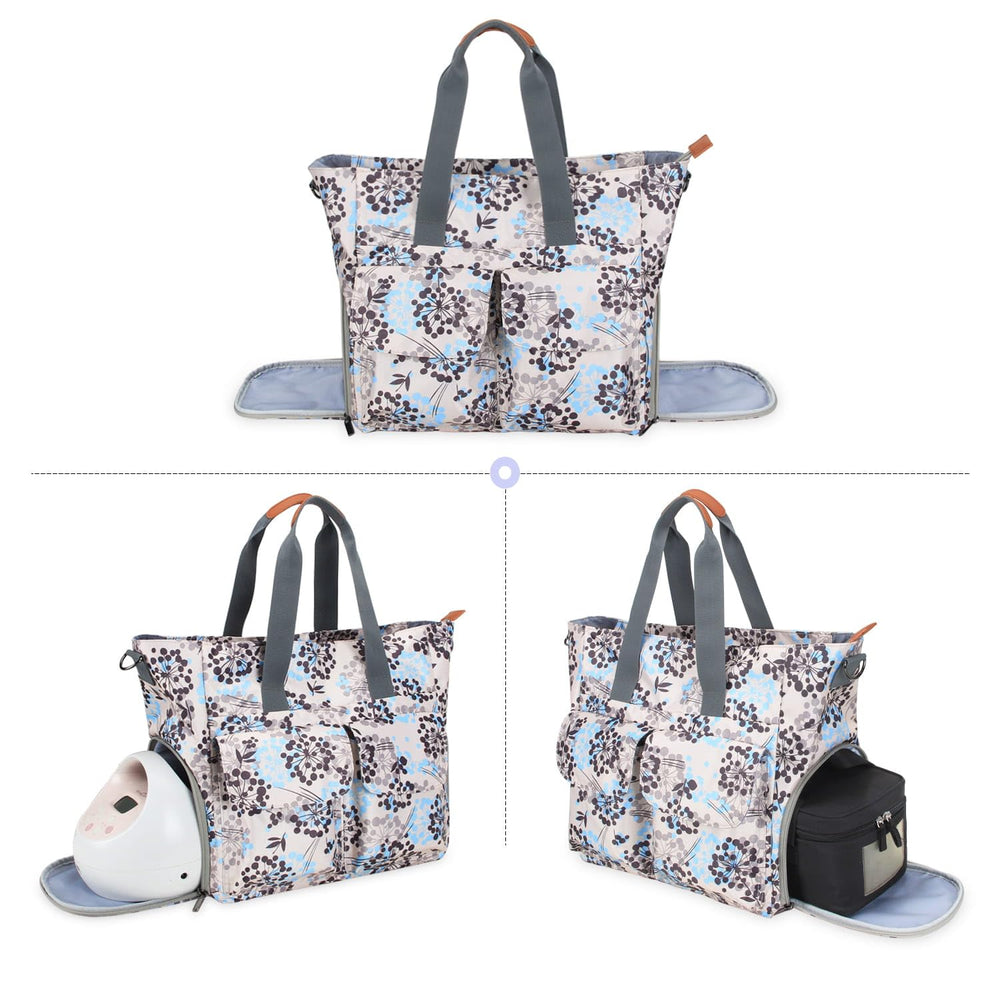 Teamoy breast pump bag with a side pocket fits Spectra S1/S2 for organized on-the-go use.