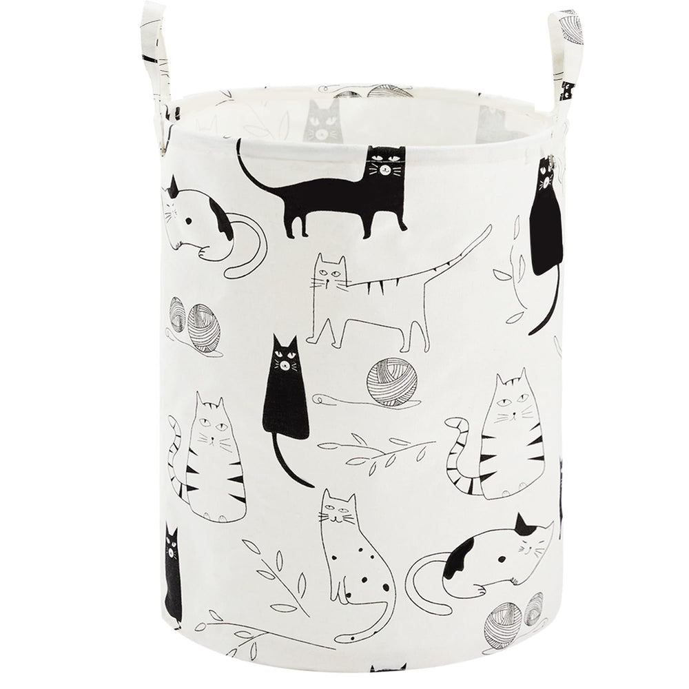 TECHMILLY 63L baby laundry basket showing spacious storage for diapers and clothes.