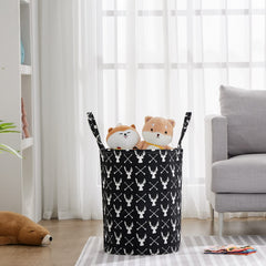 TECHMILLY toy bin in nursery design ideal for sorting soft toys.