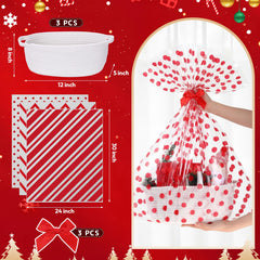 Teenyyou woven basket with handles ideal for presenting gifts neatly.