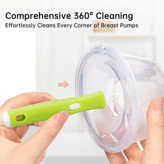 TEITEAI brushes shown compatible with Momcozy and other popular brands.