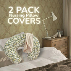 Teleamica gender-neutral beige and wild floral design suits any nursery.