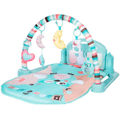 TEMI Baby Gym detachable toys close-up for tactile grip and exploration