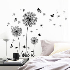 Teniinet removable self-adhesive vinyl wall decals that are easy to reposition without residue
