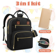 Tenot diaper bag backpack with comfortable shoulder straps for daily carry