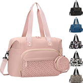 Tenot Diaper Bag Tote front view shows organized pockets for easy access