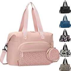 Tenot Diaper Bag Tote front view shows organized pockets for easy access